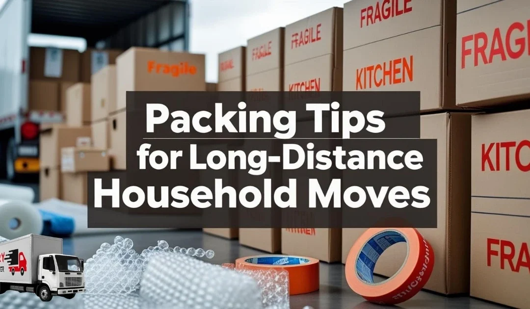 Packing Tips for Long-Distance Household Moves