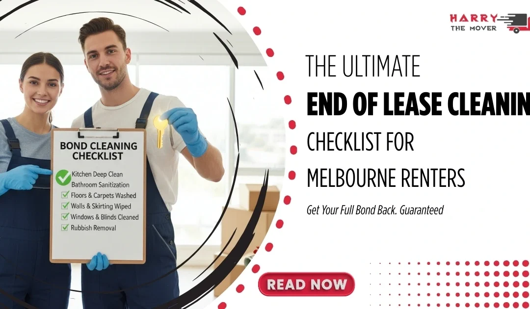 End of lease cleaning checklist for Melbourne renters with bond back guarantee service.